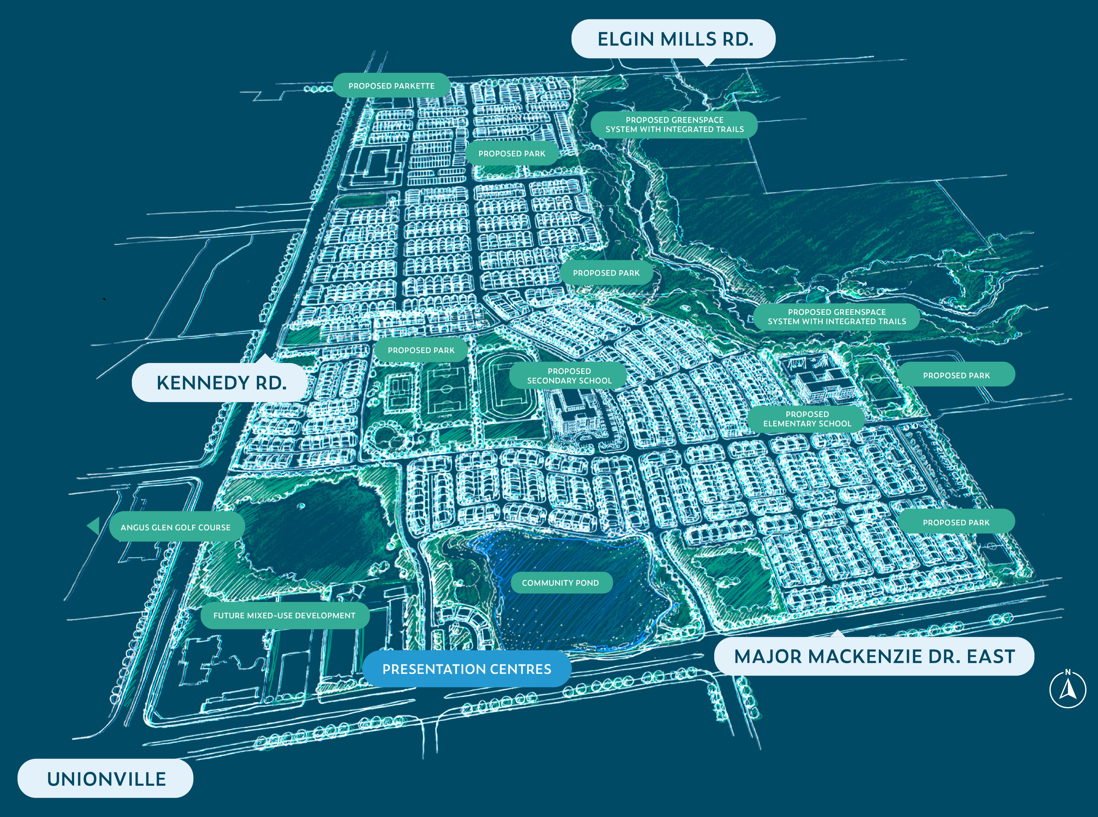 Union Glen community map